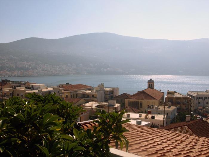 Hotel Bonis Samos Town Bagian luar foto